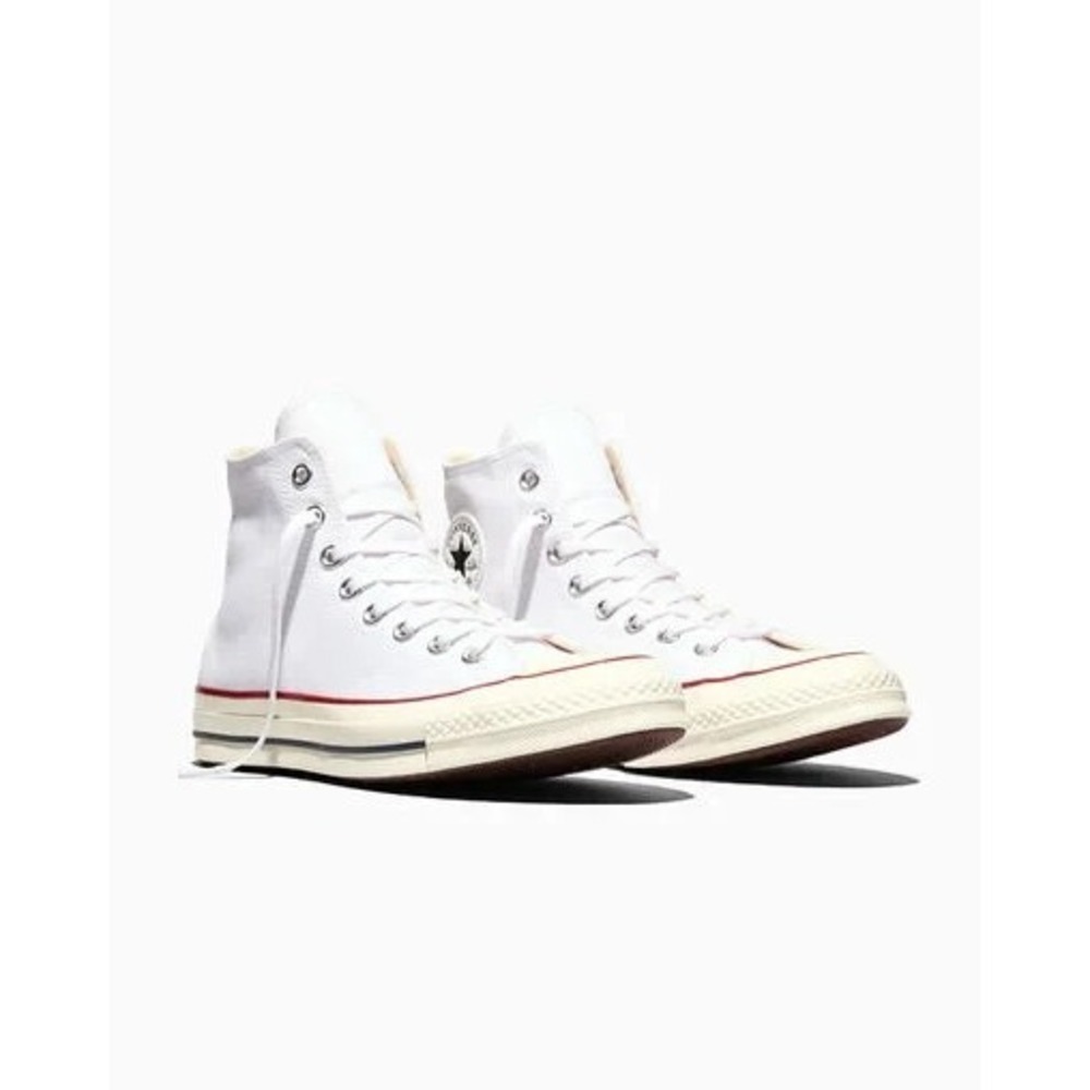 Converse Chuck Taylor All Star 70s Unisex Womens 10 Men's 8 High Top White Shoes - Picture 3 of 7